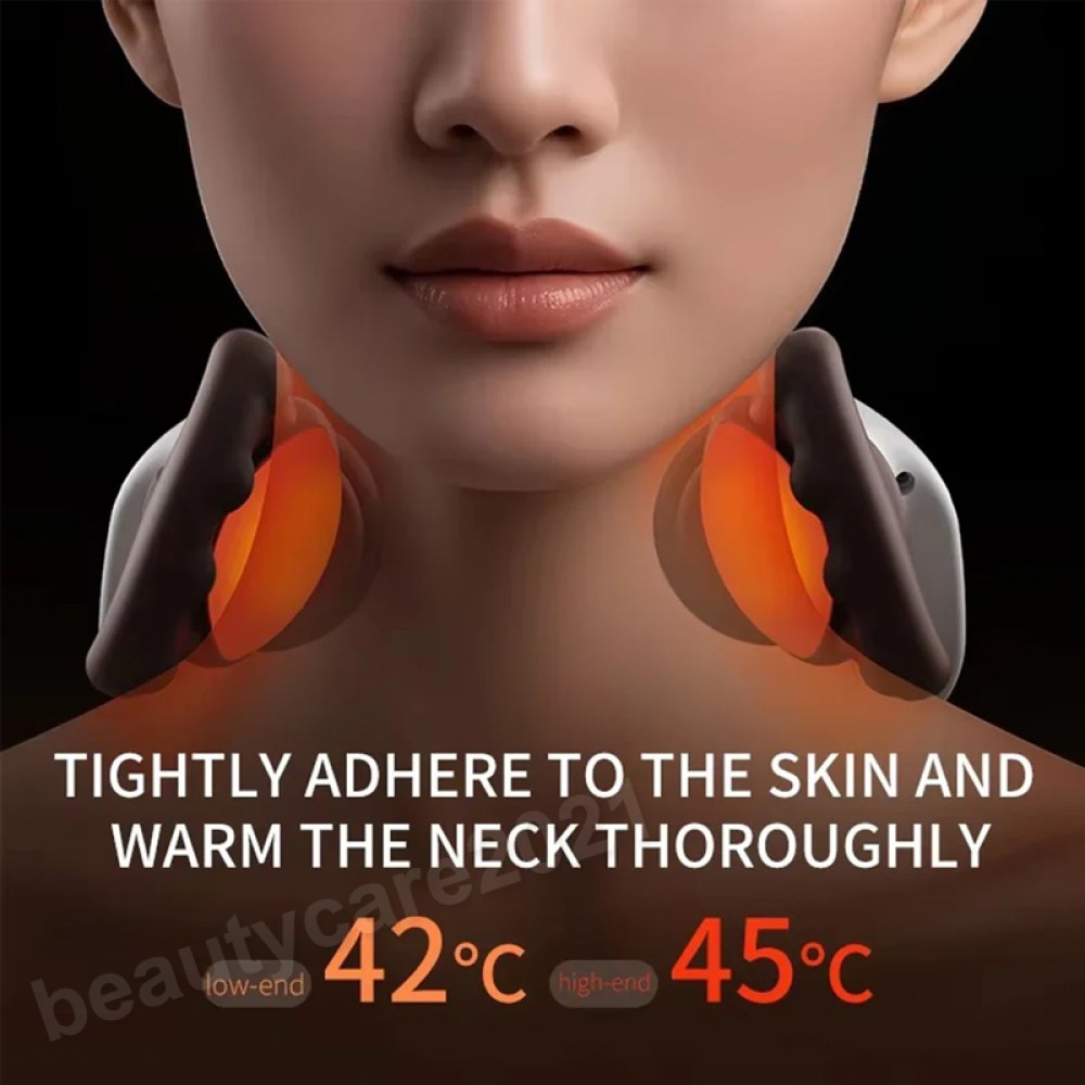 Neck Shoulder Massager with Heat Simulated Human Hand Cervical Trapeziu Massager