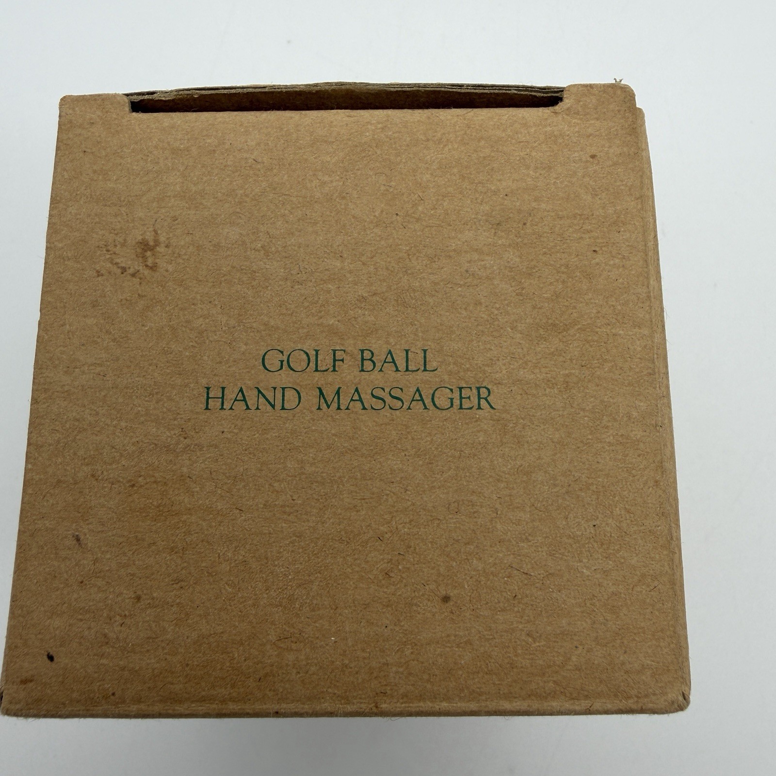 Goff Ball Hand Massager Vibrating Action 9.5” Oversized Round Needs AA Battery