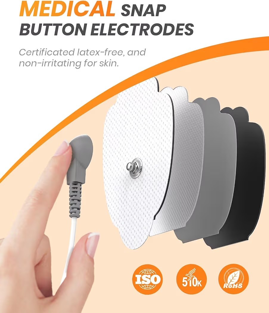 TENS EMS Muscle Stimulator Pain Relief Device Neck Back Joint Home Therapy Kit