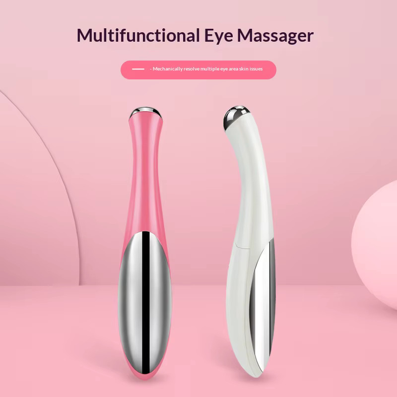 Electric Eye Massage Beauty Tool, for under-eye skin care, reduces bags, puff…