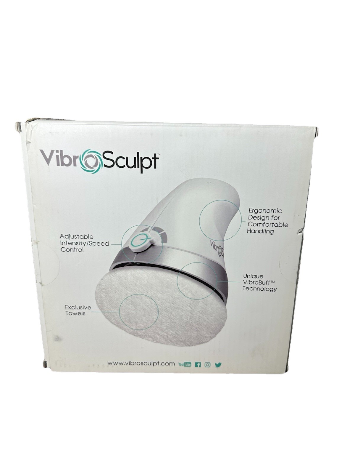 Vibro Sculpt Electric Deep Tissue Massager Cellulite Remover Skin Tightener