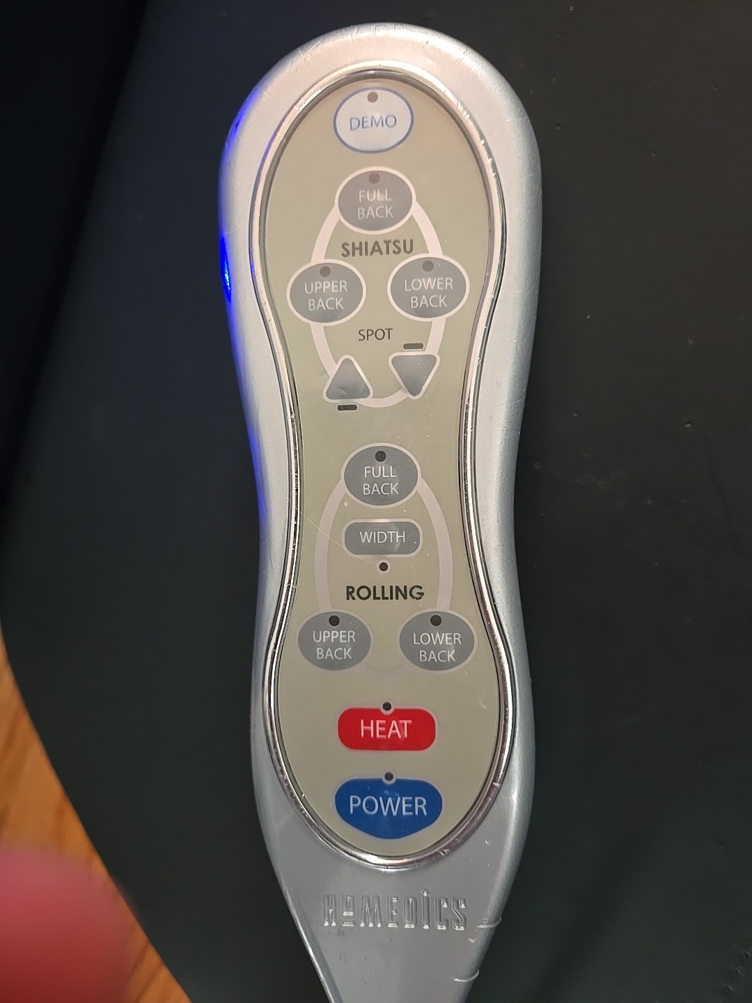 Homedics QRM-400H Quad-Roller Heated Massage Massaging Cushion Working