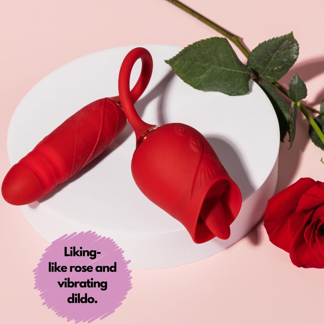 2024 Newly Upgrade Rose Vibrater 10Speeds Valentine’s DayHoliday Gift for Women