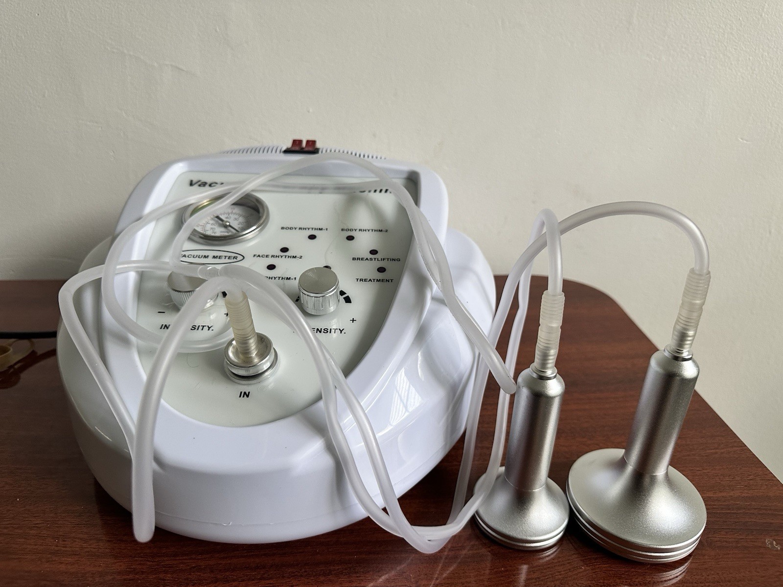 Vacuum Therapy Cupping Machine with 2 Metal Gua Sha Handles