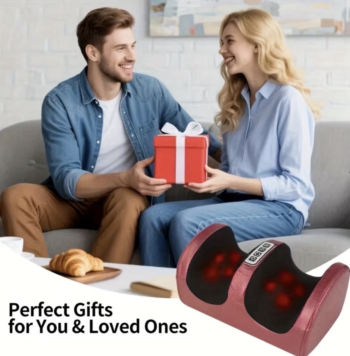 A Multifunctional Foot Massager with for leg Acupressure