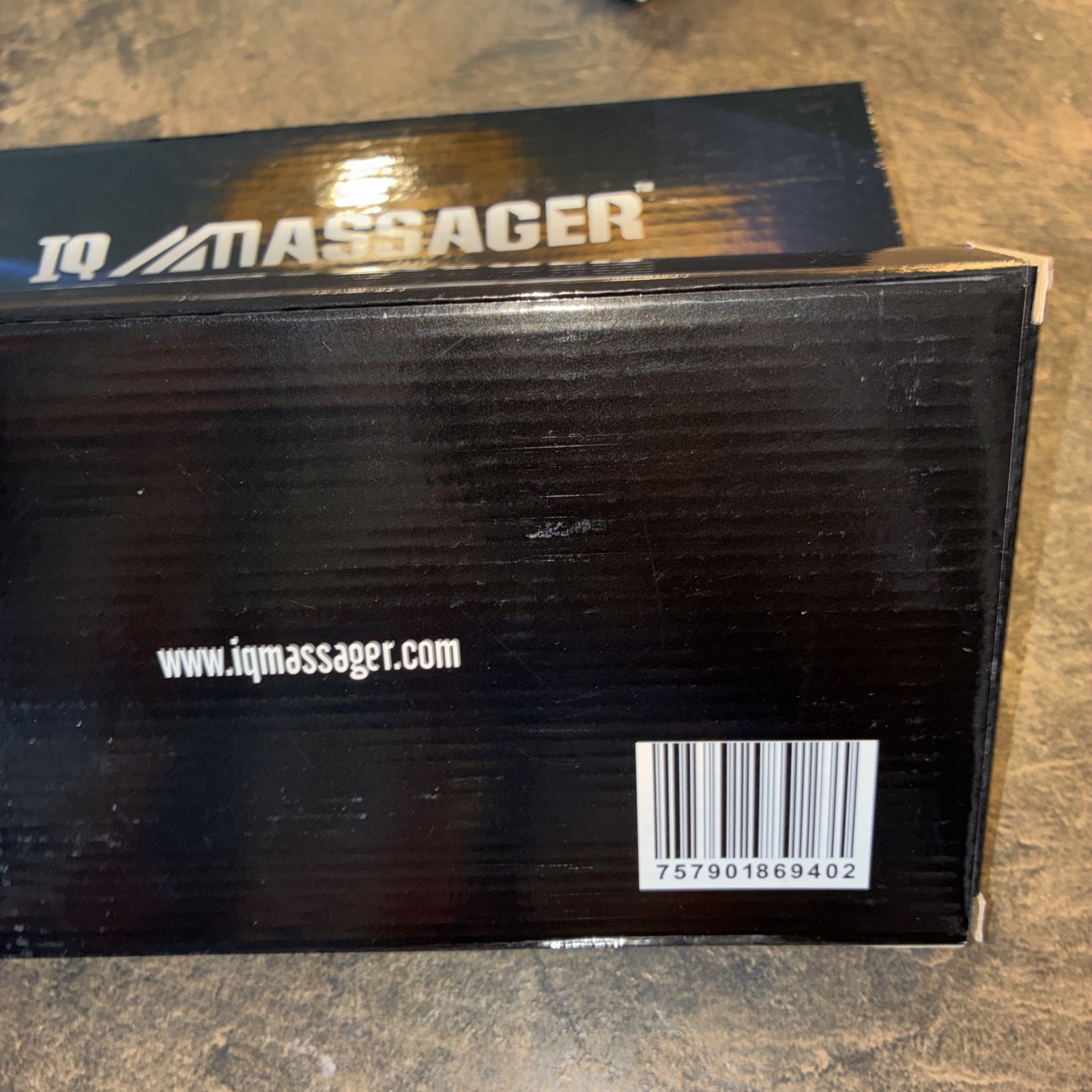 IQ Technologies Massager Muscle Pain Stress Relief Belt & Slippers New