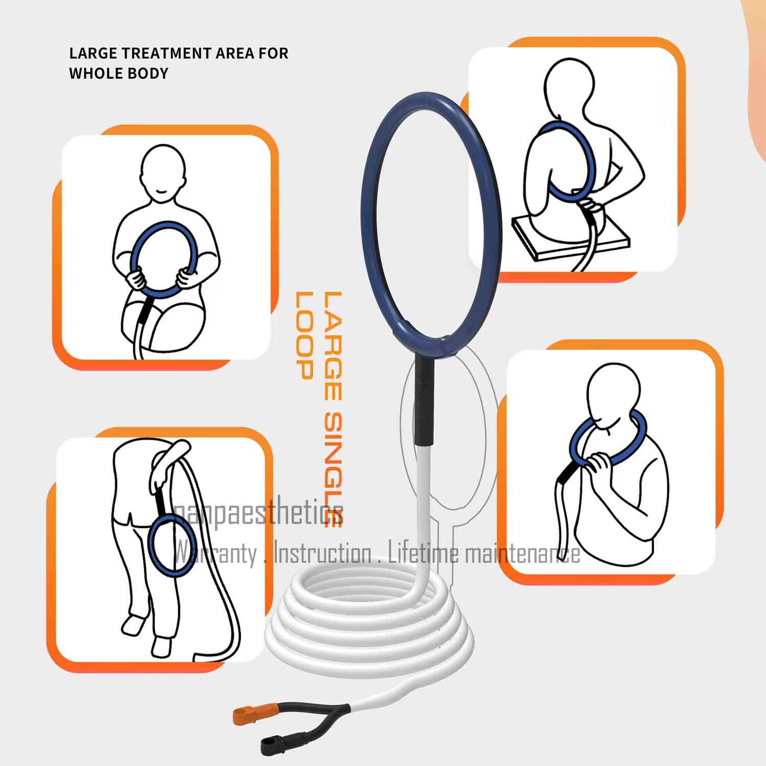 Protable PMST PEMF EMTT Magnetic Physio Therapy Health Massage Device Machine