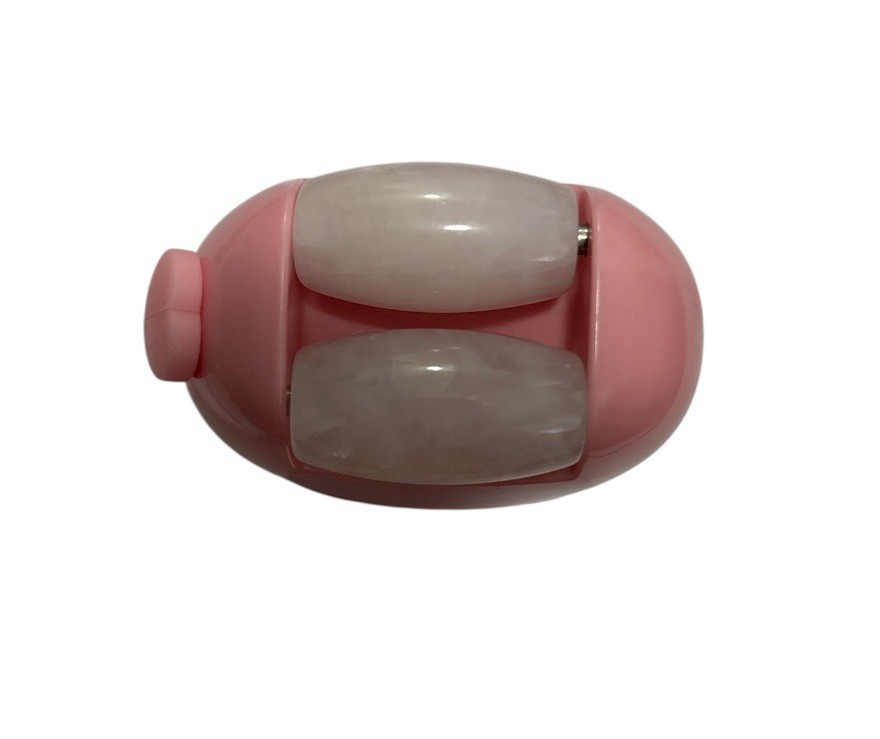 Pink Dual Ice Facial Roller Massage Tool. Zermat. FREE SHIPPING
