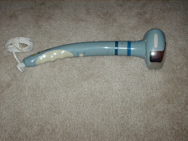 Discovery Channel Store Handheld Deluxe Massager MV-91 Mesh Carrying Case