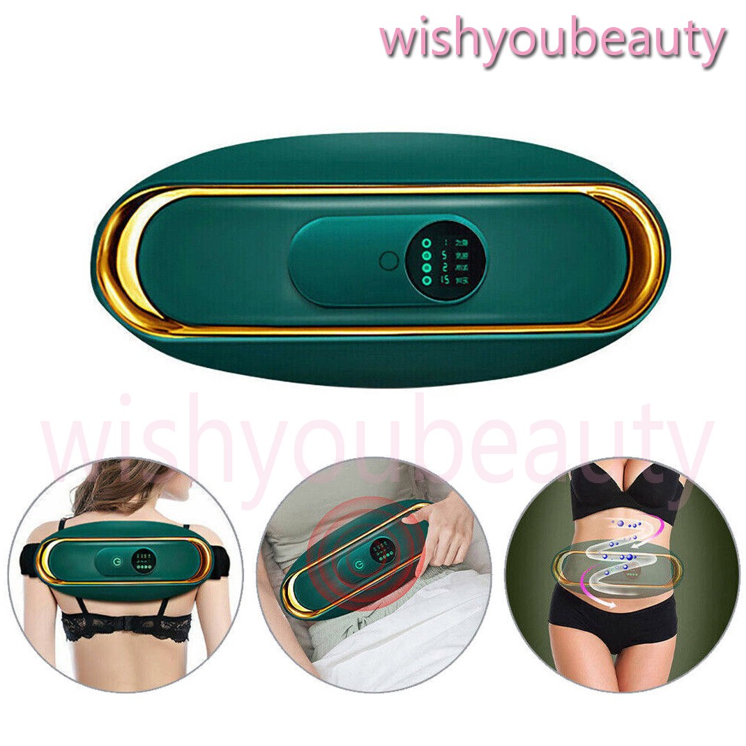 Electric Slimming Belt Vibration Waist Massager Weight Loss Fat Burn Body Shaped