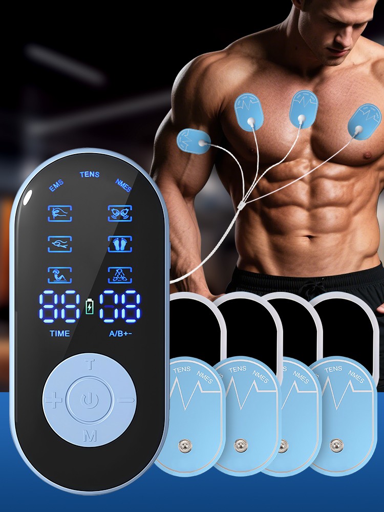 4 in1 Electronic 30 Modes Tens Unit Muscle Stimulator Pulse Massager Pain Relief