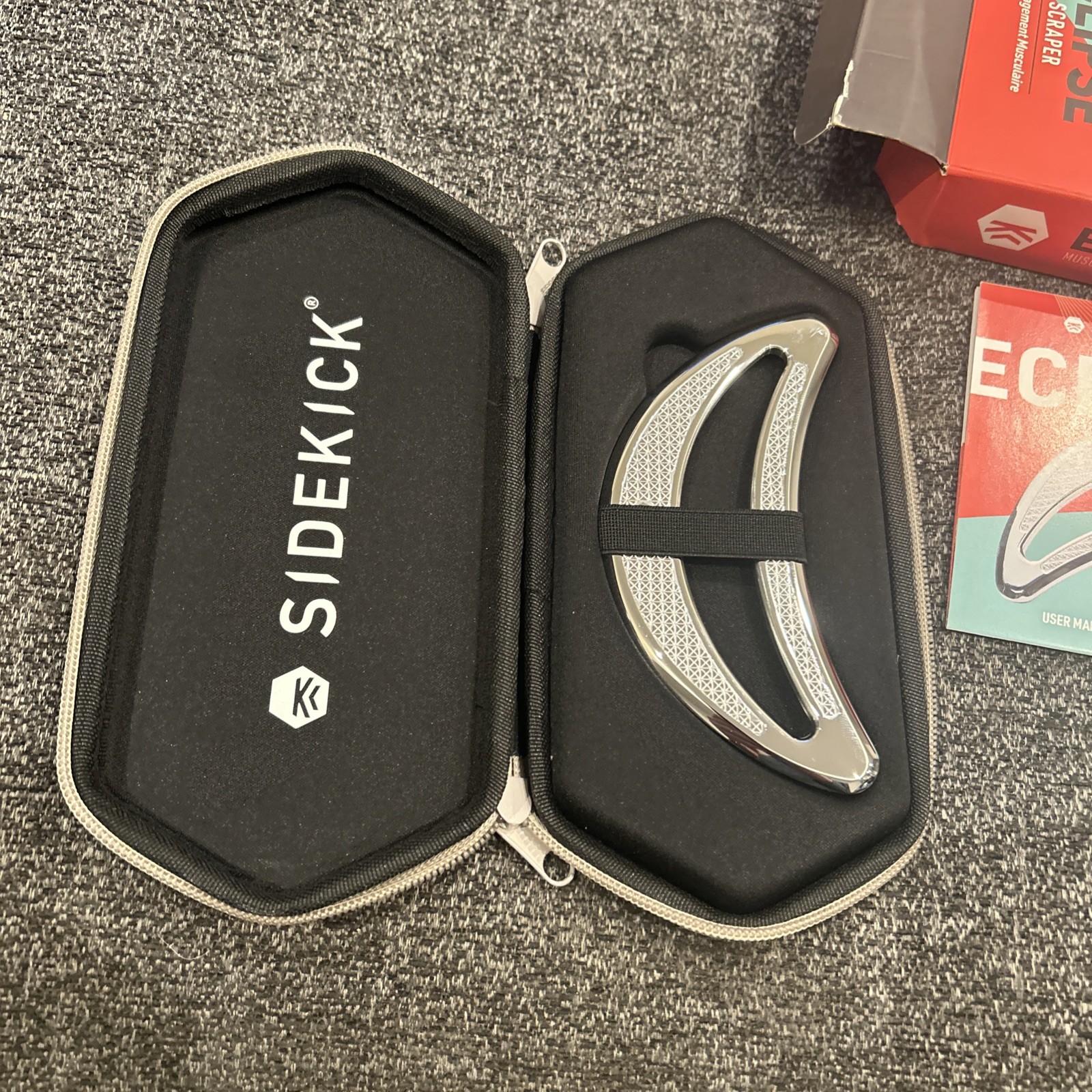Sidekick Eclipse Muscle Scraper – Stainless Steel Gua Sha Tool