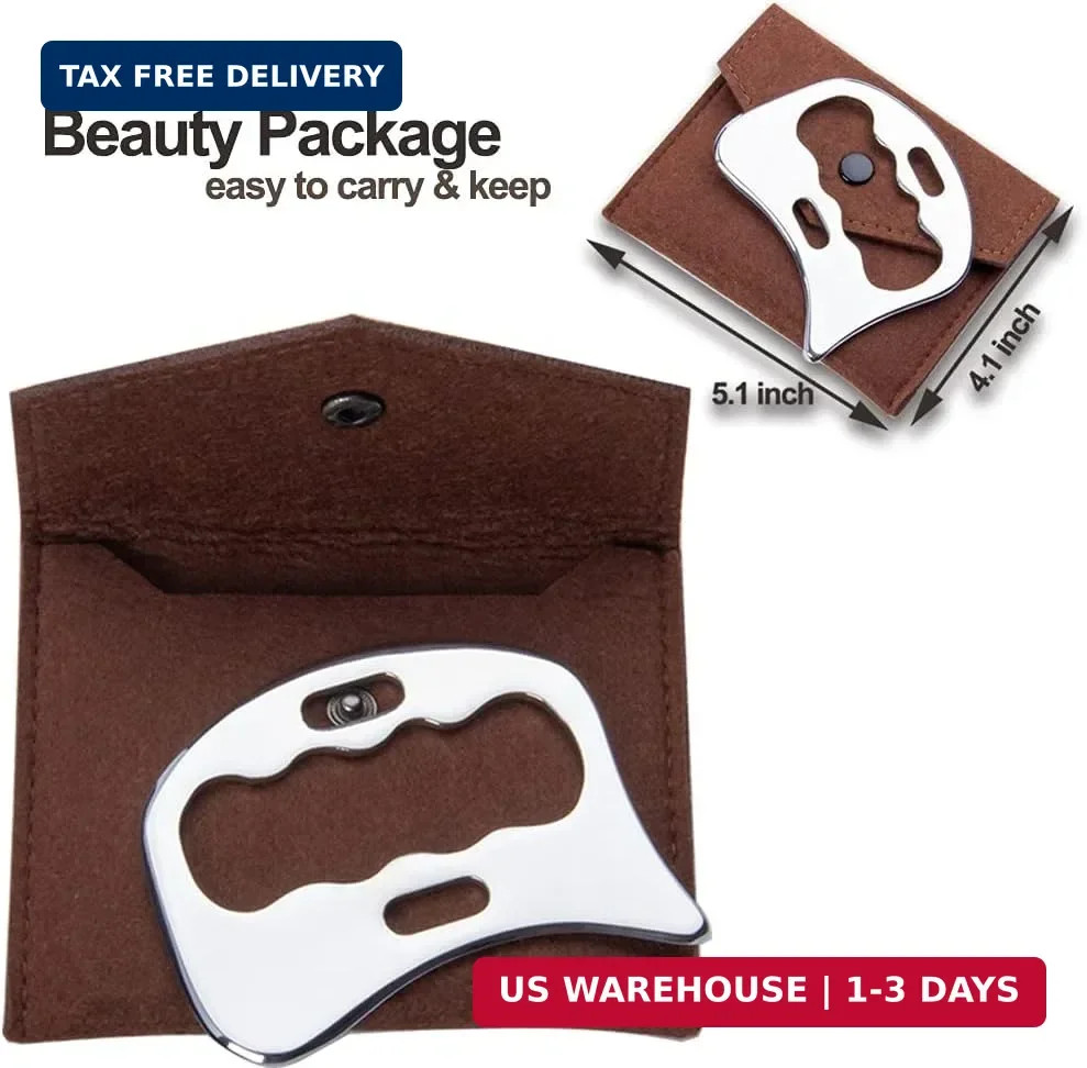 FeelFree Sport Stainless Steel Gua Sha Scraping Massage Tool-Muscle Scraper – So