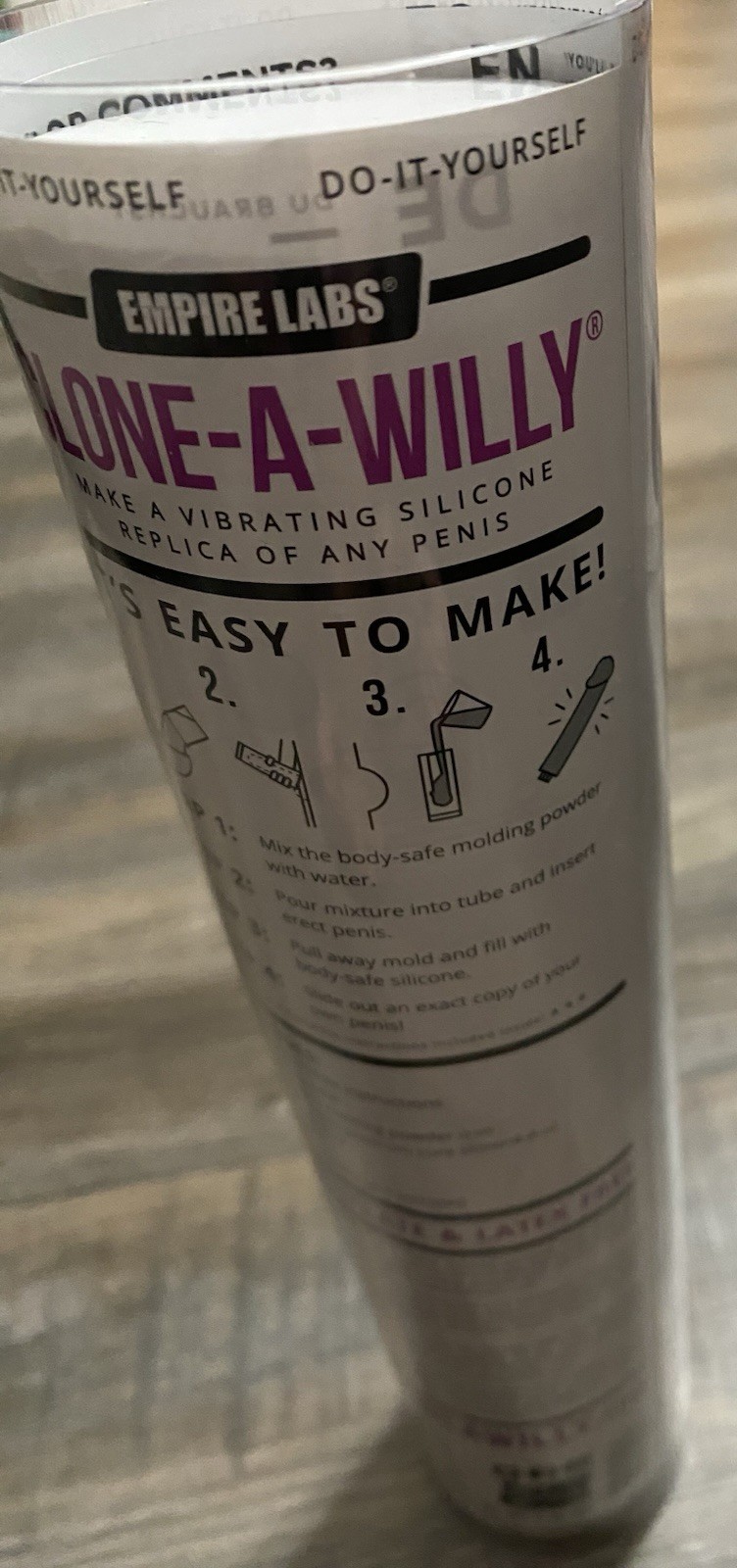 Clone-A-Willy Vibe Neon Purple Kit