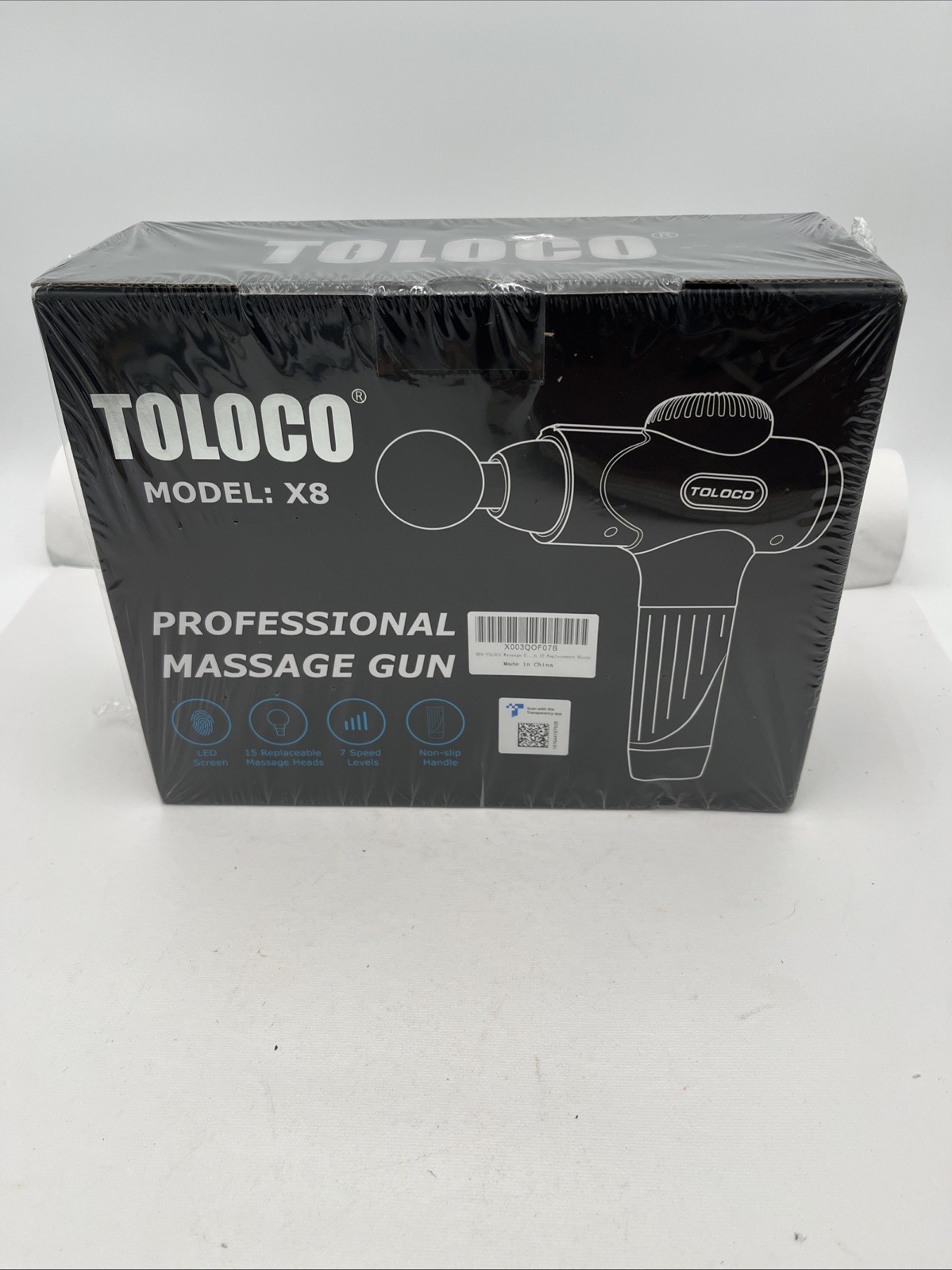 TOLOCO/X8 Massage Gun Deep Tissue, Percussion Massage Gun 15 Replacement Heads