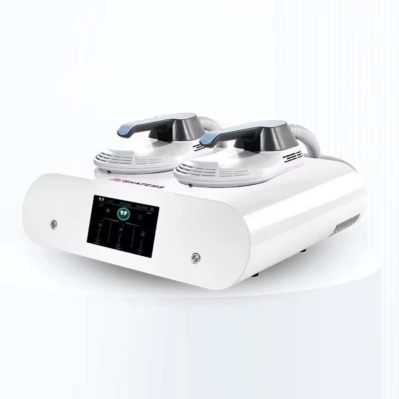 6500W 2 Handles Body Sculpting Muscle Building Fat Reduction Salon Machine