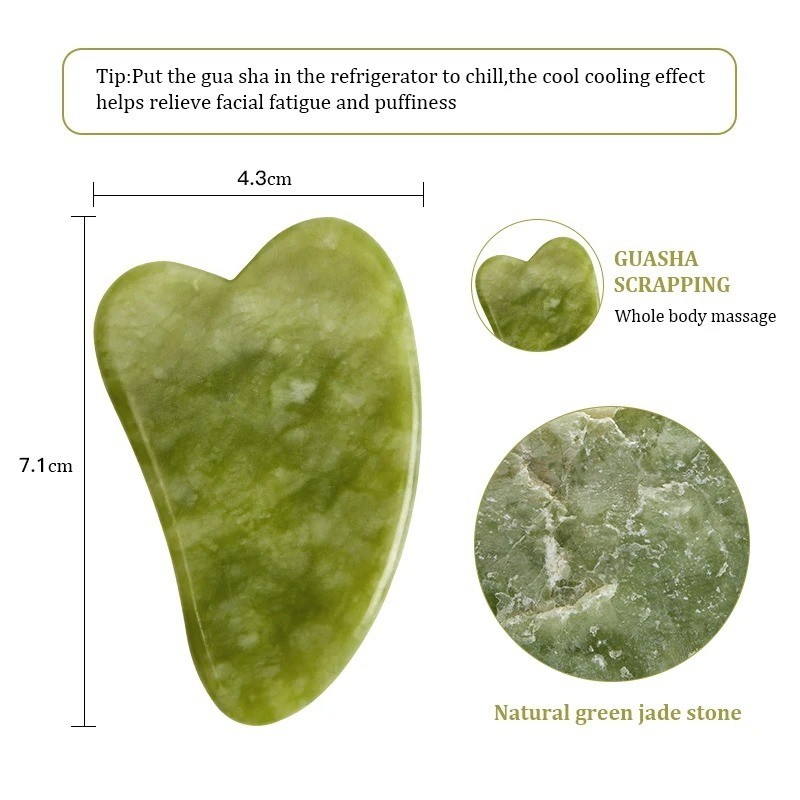 Jade Gua Sha Tool Face Body Massage Skin Care Lifting Scraping Guasha Tool