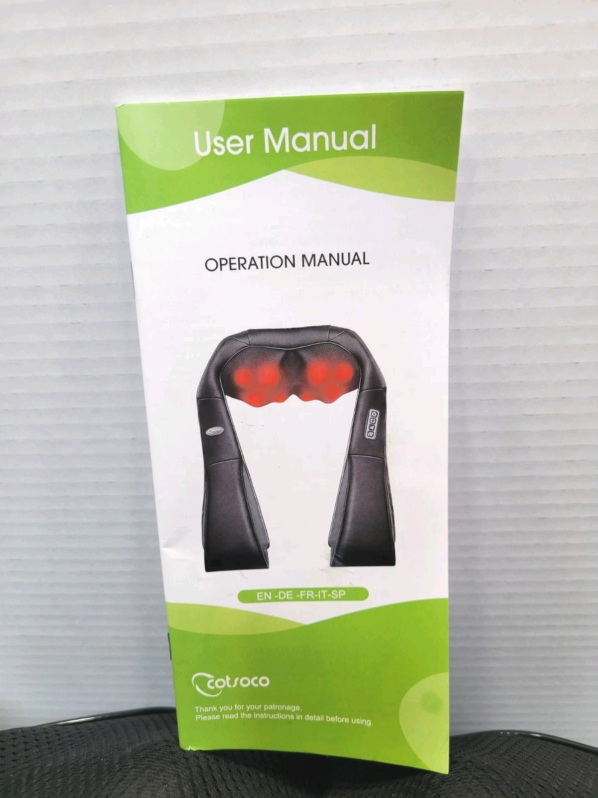 Cotsoco: Shiatsu 3D Rotating & Heating Neck Massager