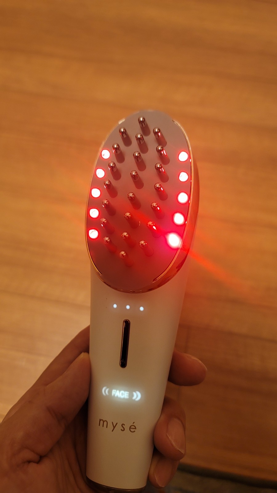 YA-MAN Myse Scalp Lift MS-80W Face Beauty Device Massager Japan Used
