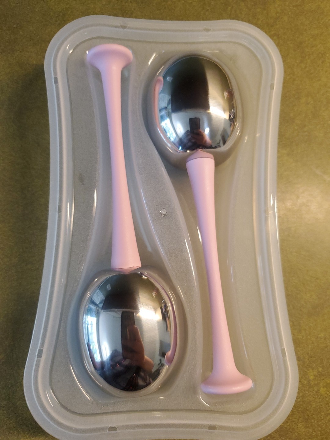 2PCS Cooling Ice Globe Facial Massager Puffing Anti-Inflammatory Skincare Tool