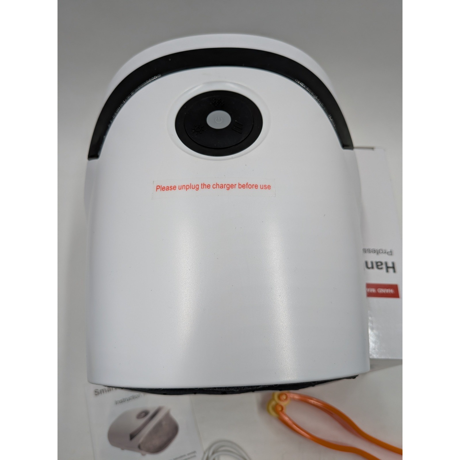 Smart Hand Massager NX-S168 White Heat Vibration Air Compression Cordless S168