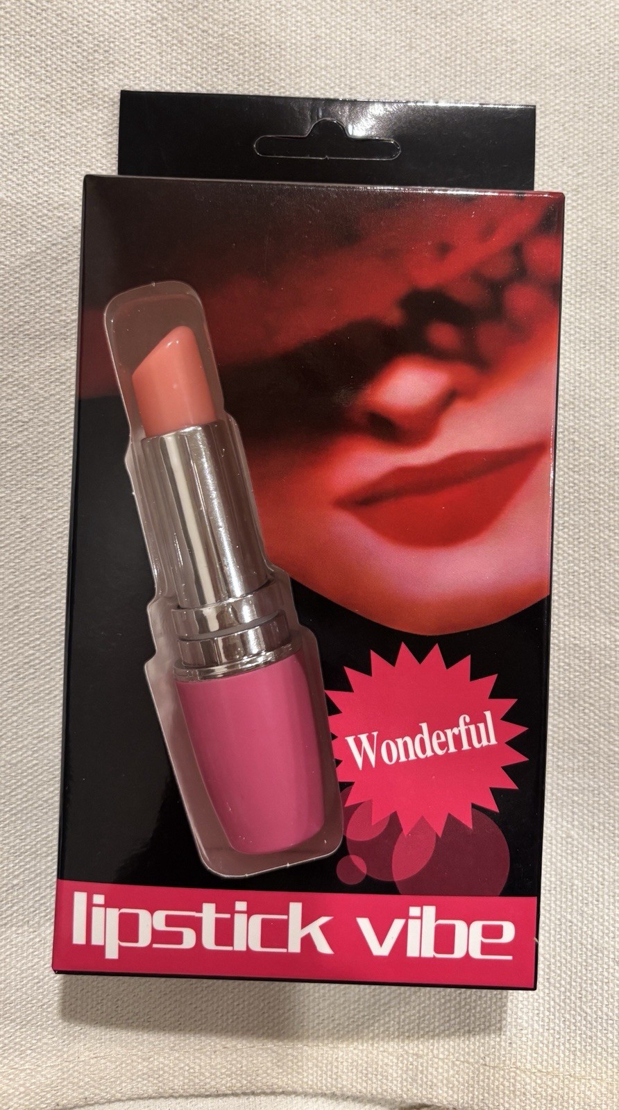 Personal mini- Lipstick Vibrator AAA Battery Not Inc., PINK, Purple, Red & Black