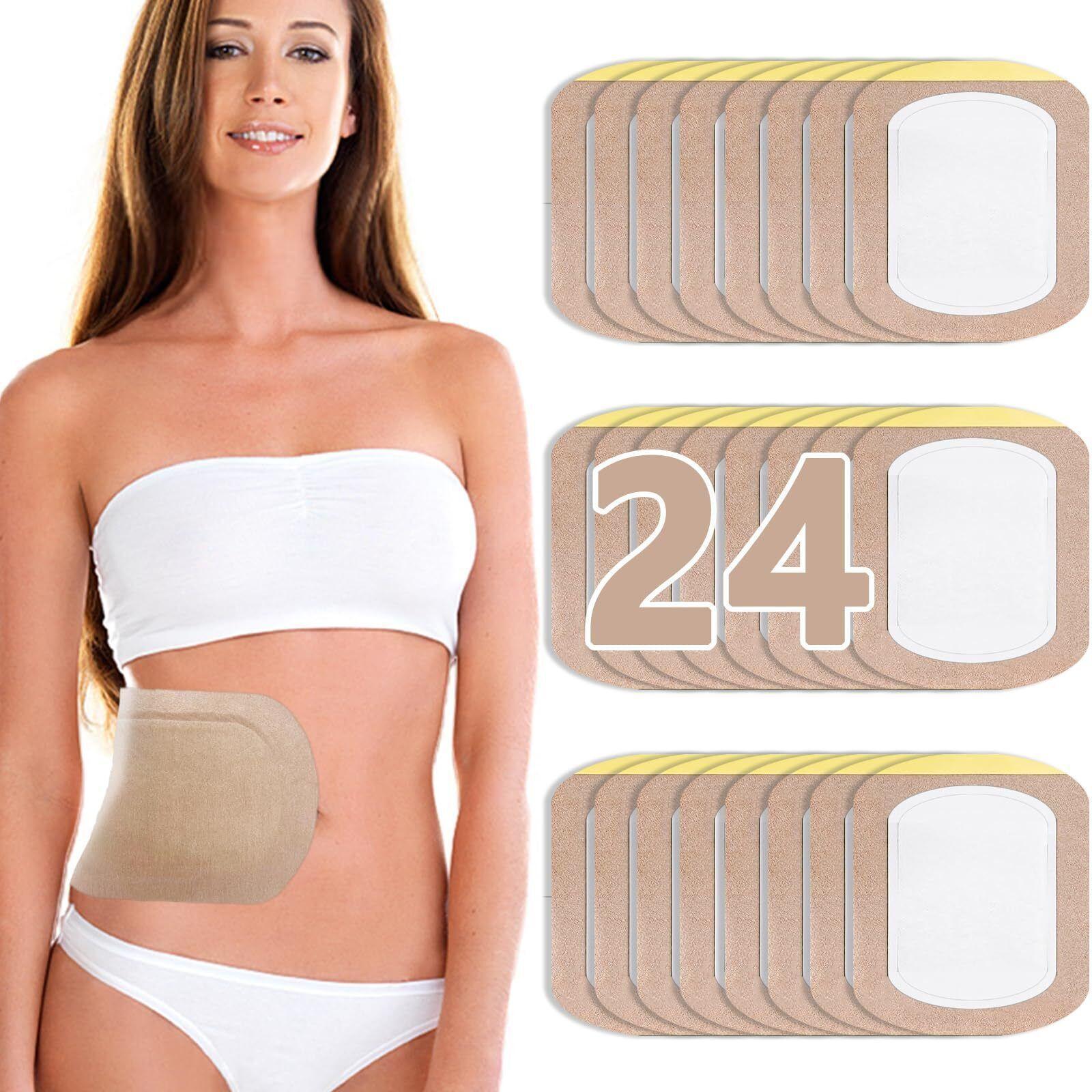 Castor Oil Pack Wrap | Organic Cotton Disposable Self-adhesive Patches Freeship