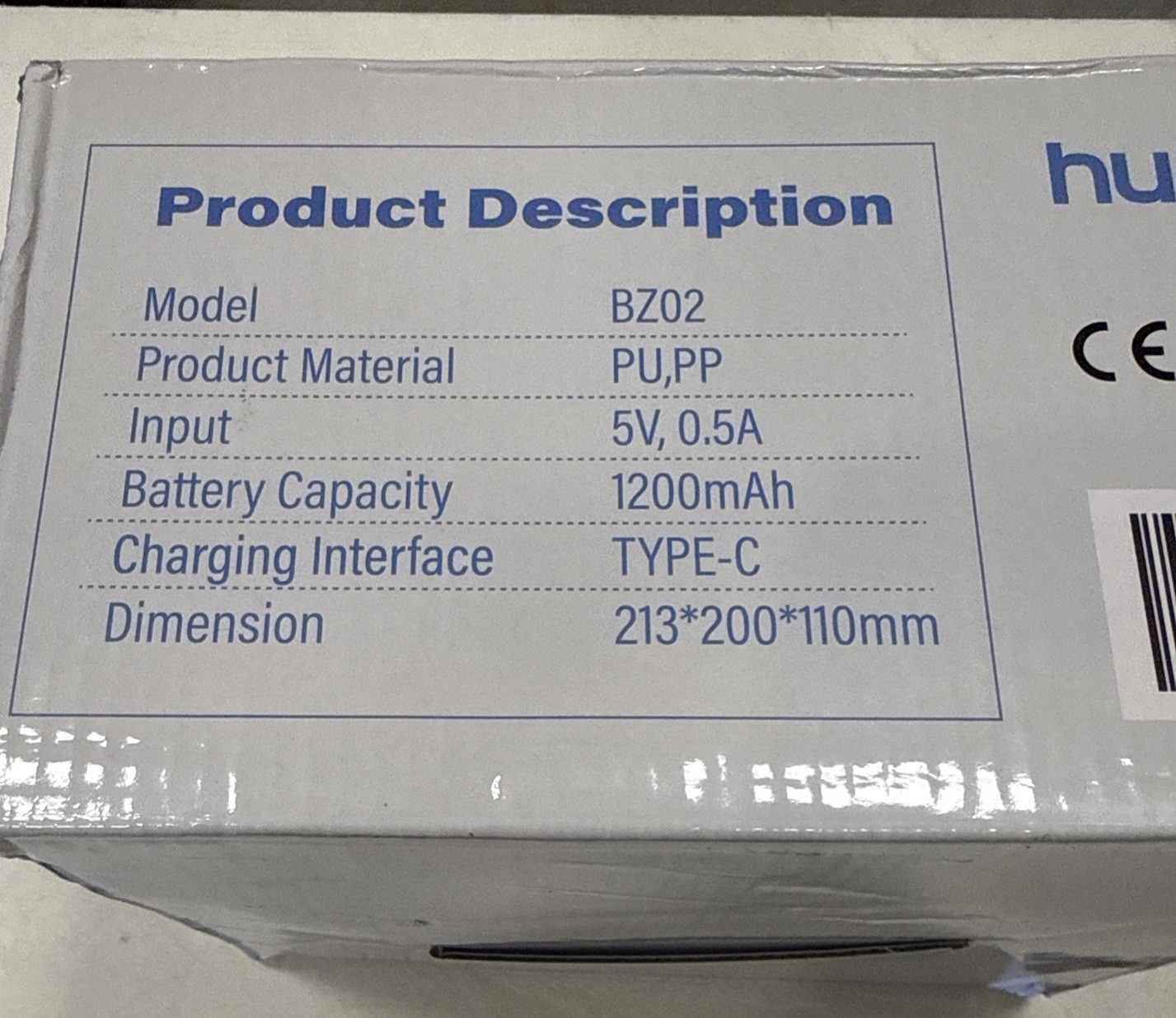 HUGTERRA MASSAGER BZ02 FIVE IN ONE-Brand New In Box-complete