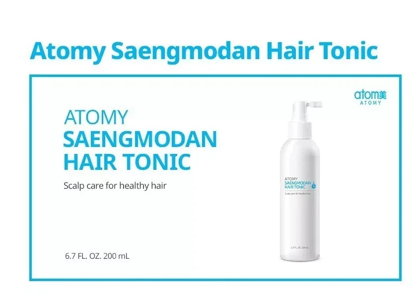 ATOMY Saengmodan Hair Tonic 200ml × 4ea scalp care for healthy hair/ FAST & SAFE