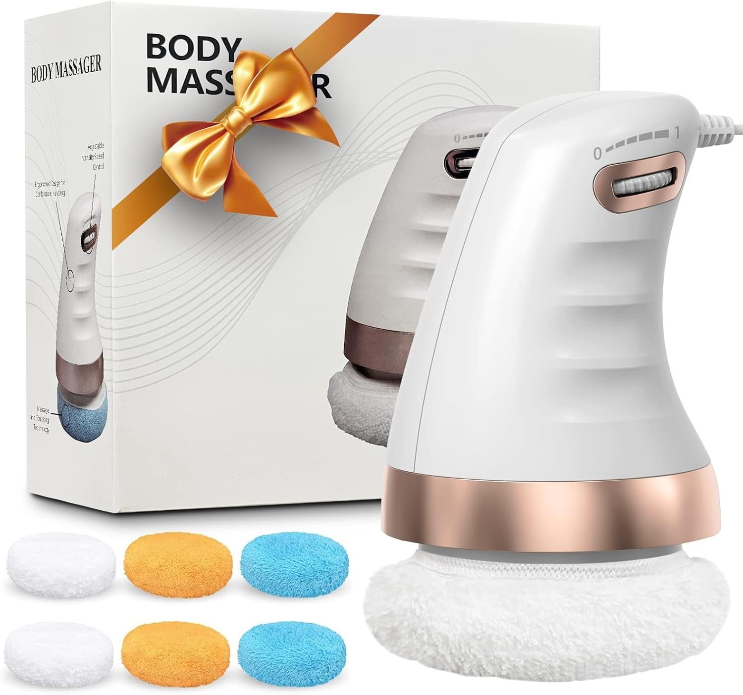 PIEARA Cellulite Massager Electric, Body Sculpting Machine with 6 Skin Friendly