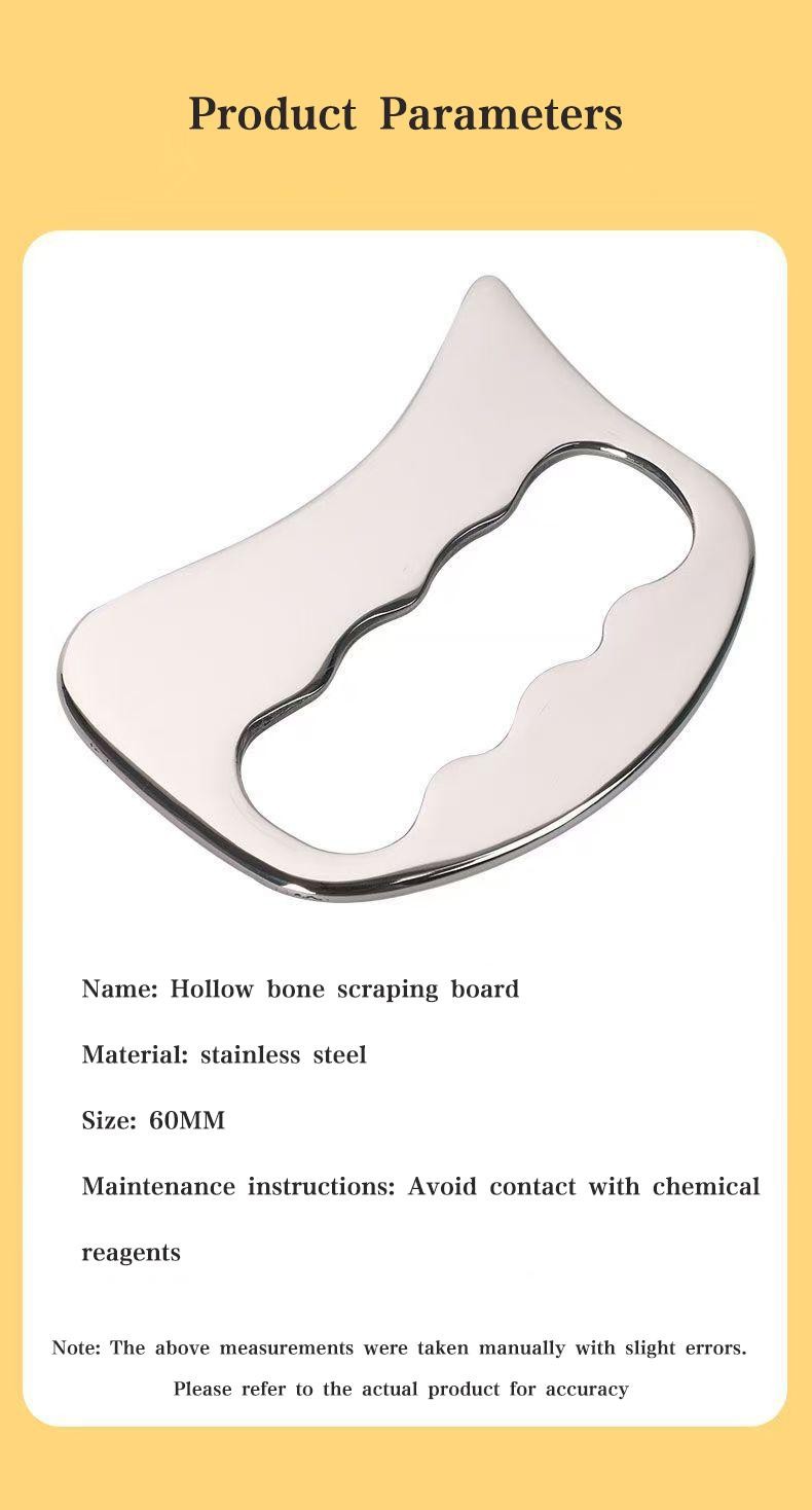 Stainless Steel Gua Sha Scraper for Sports Massage, Fascia Release & Relaxation