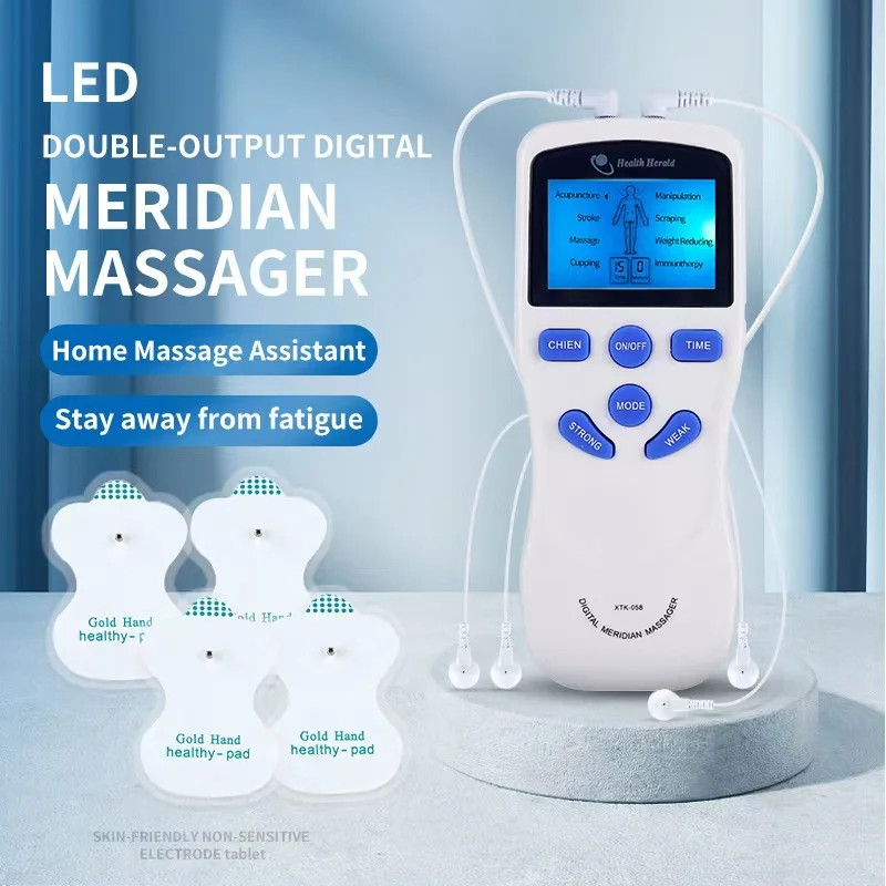 Massager Tens Muscle Stimulator Electric Acupuncture Body Massage Digital Slimmi