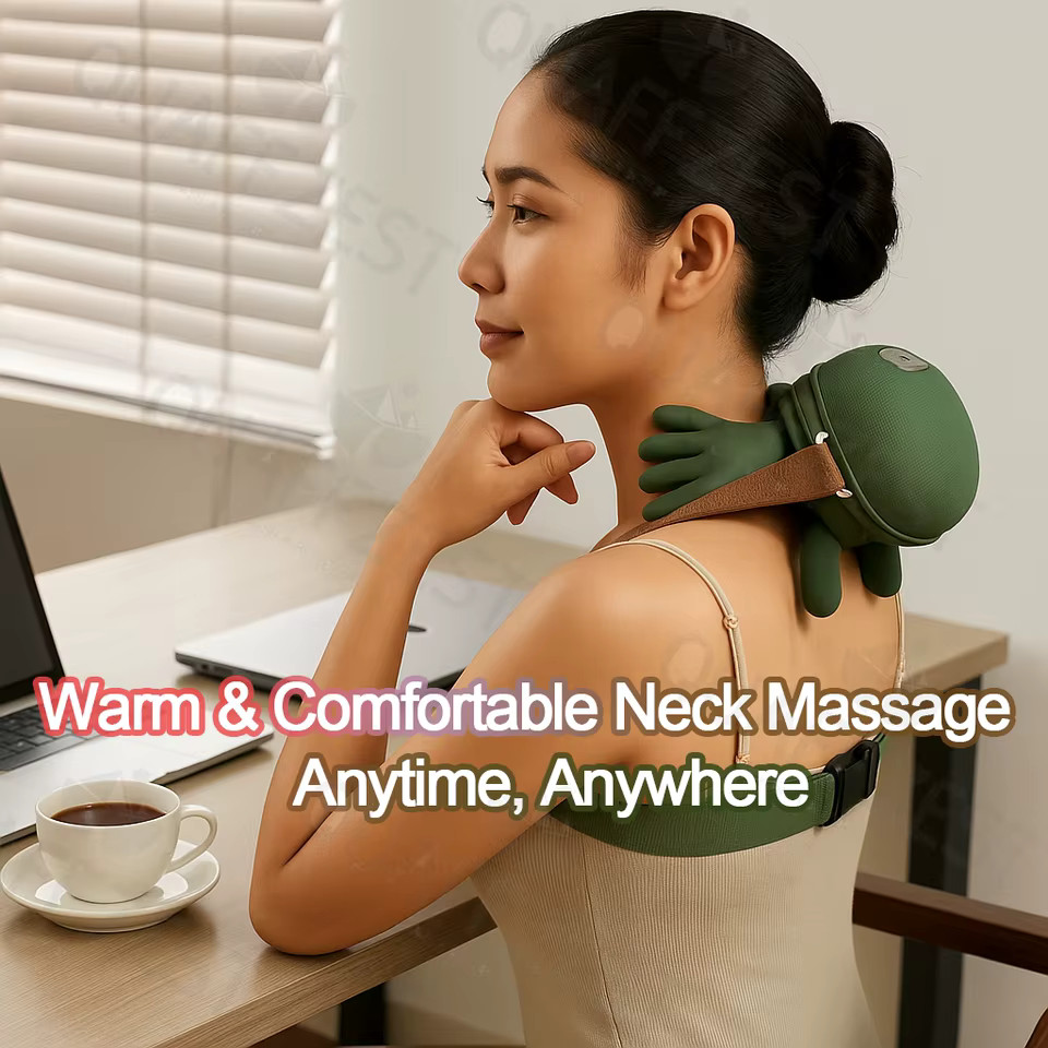 N7 Electric Neck And Shoulder Muscle Massager Wireless Shoulder And Back Knea…
