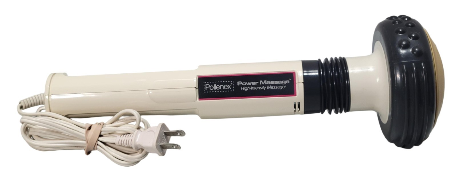 Pollenex Power Massage WM-10R High-Intensity 2-Speed Wand Massager Deep Tissue