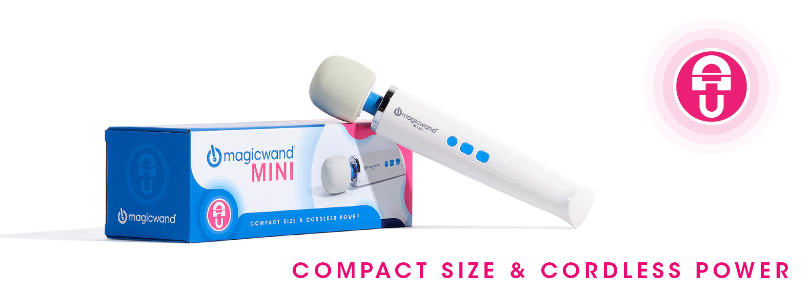 Hitachi Magic Wand HV-135 Mini Unplugged Massage Wand Vibrator