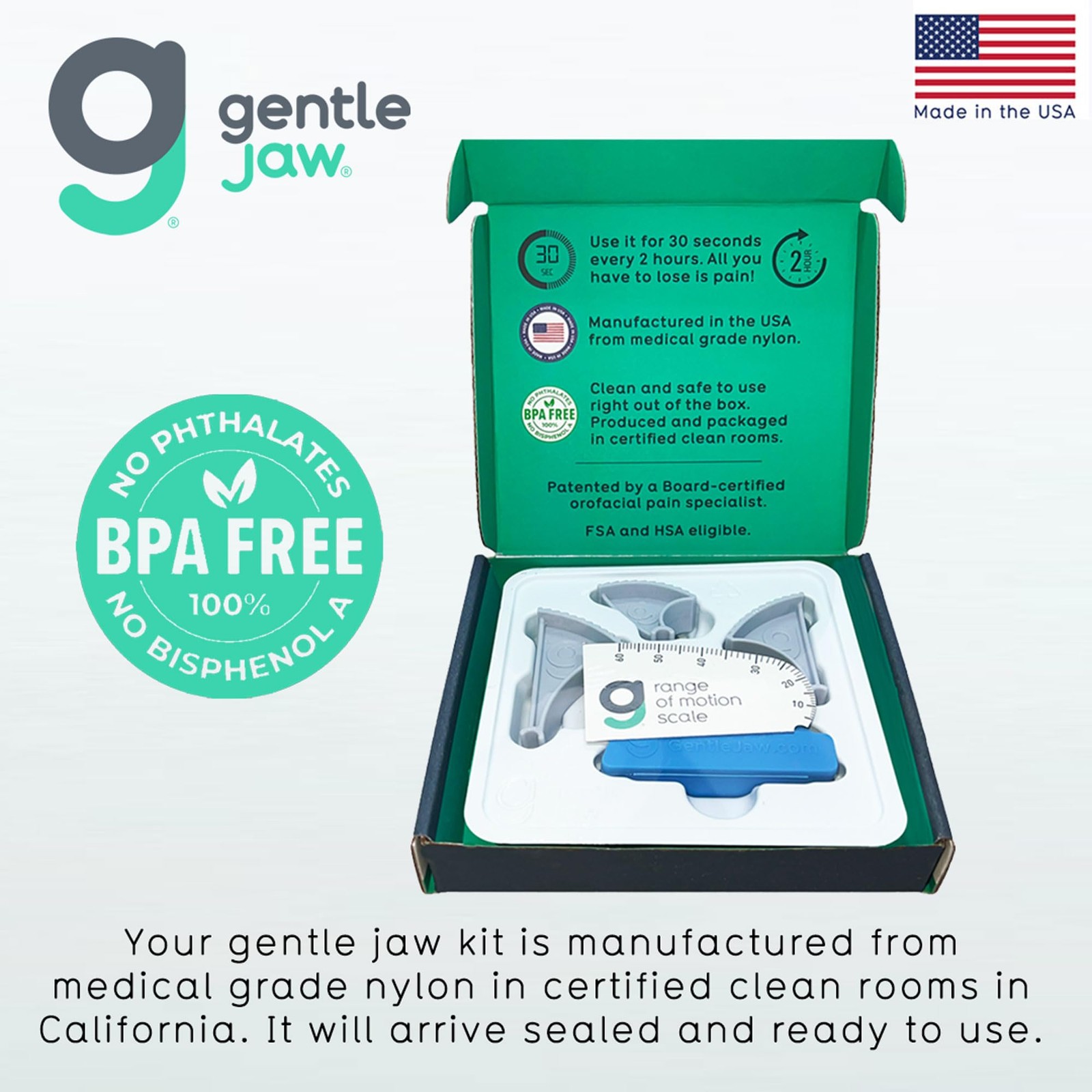 Gentle Jaw Pain Relief Device for ​Bruxism TMJ Headache Migraine Caused by Ti…