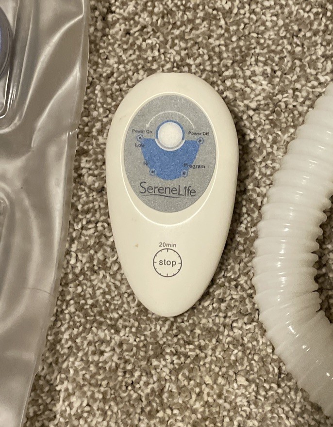 Serene Life Bubble Bath Mat Body Spa Massage PHSPAMT24HT w/ Remote – Works!