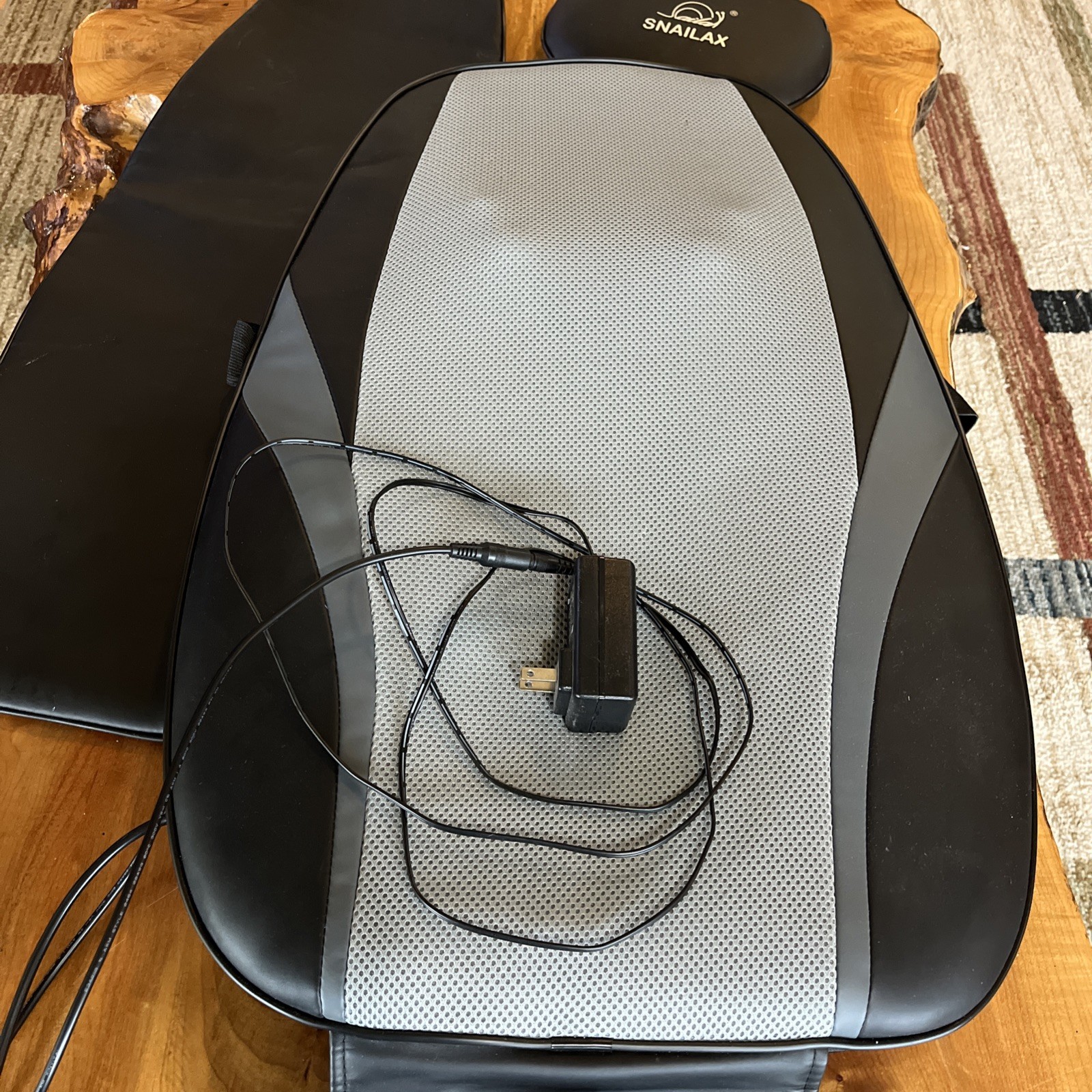 Snailax Shiatsu Massage Cushion with Heat Massage Chair Pad (SL-256)