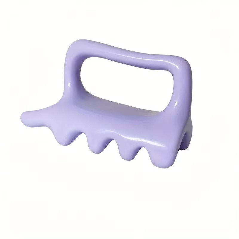 facial Massager and body of hand, Massager of resin for neck, shoulders and b…