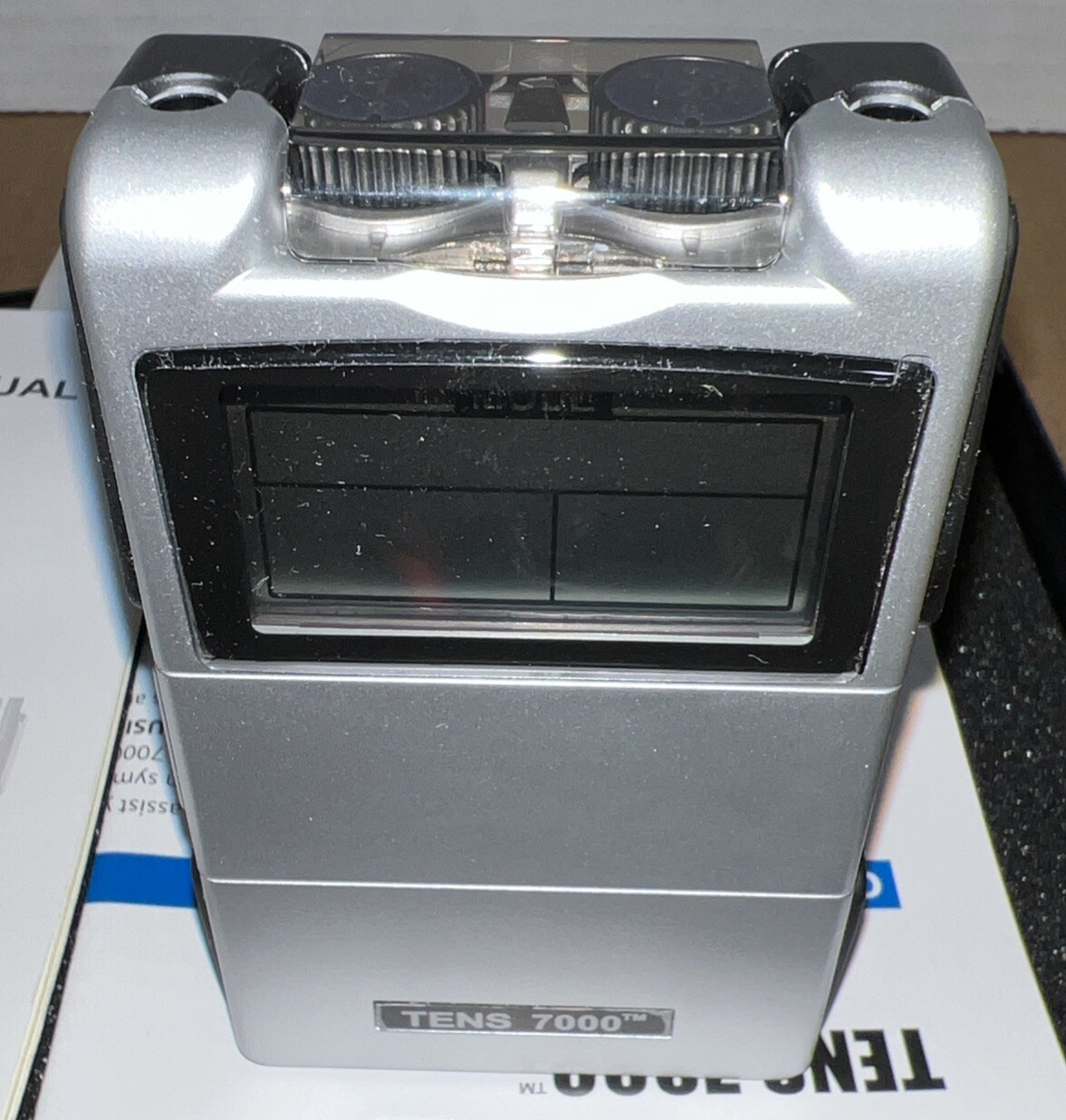 TENS 7000 2nd Edition Digital TENS Unit with Case & Lead Wires,No Electrode Pads