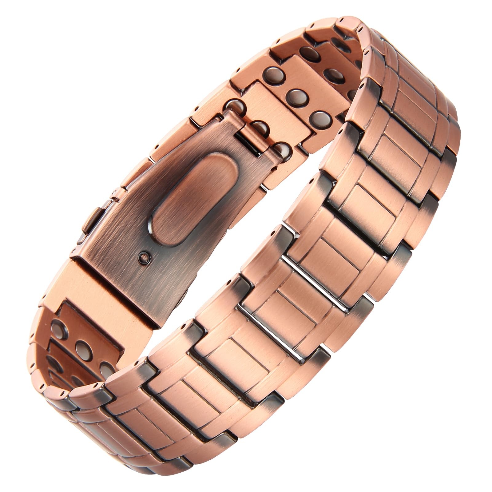 Pulsera De Cobre Para Mujer Con Imanes De Neodimio Y Herramienta De Ajuste