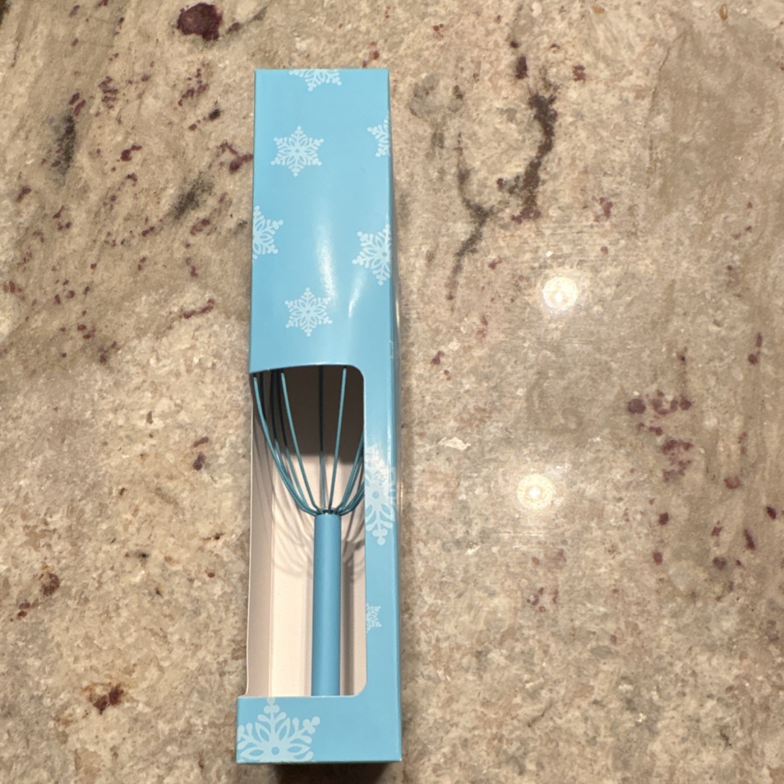 Blue Snowflake Manual Head & Scalp Massager Handheld Lightweight