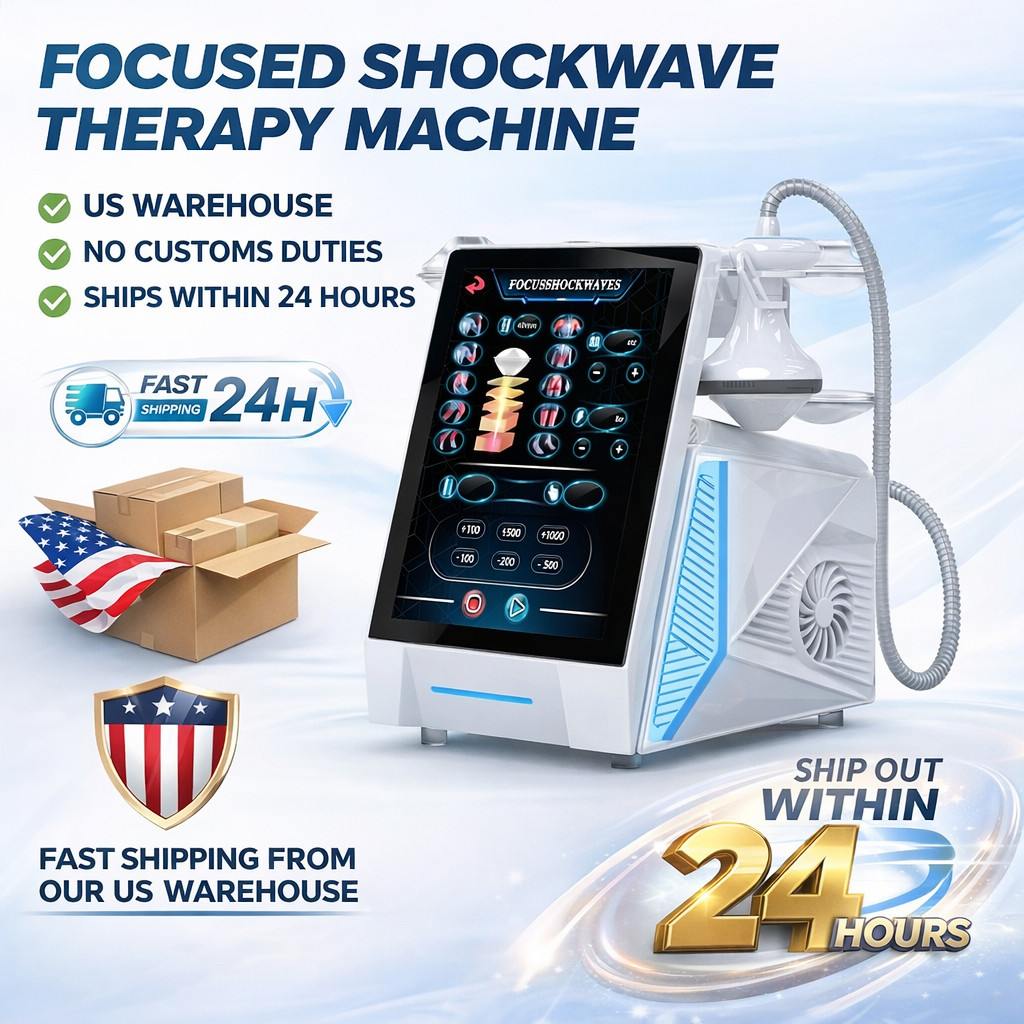 Physio Deep Penetration Focus Shockwave Therapy Machine ESWT Physical Therapy