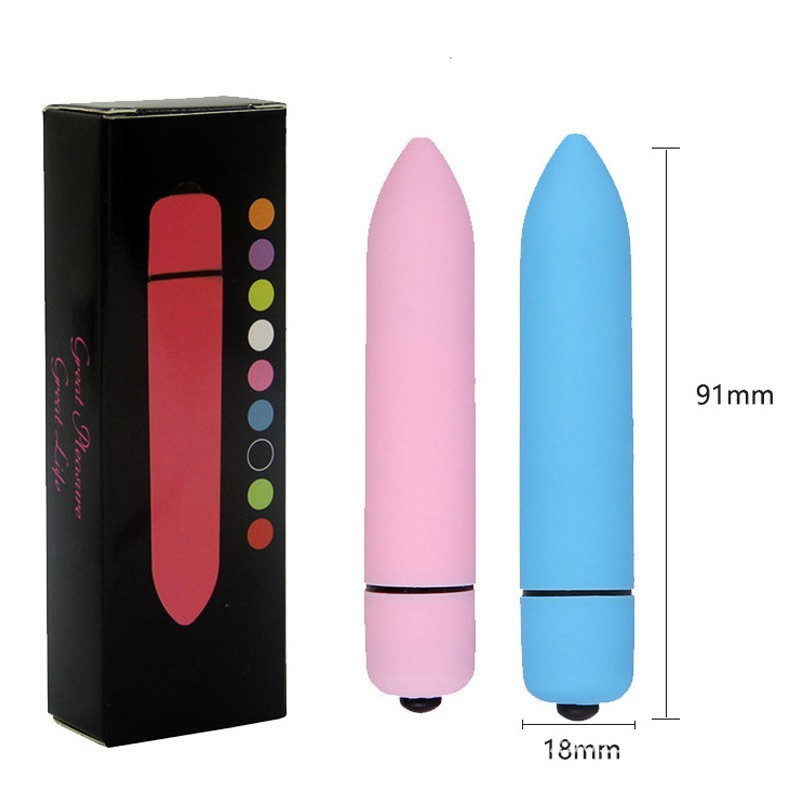 Women Mini Powerful Bullet Shape 10 Speed Personal Vibrating Neck Body Massage