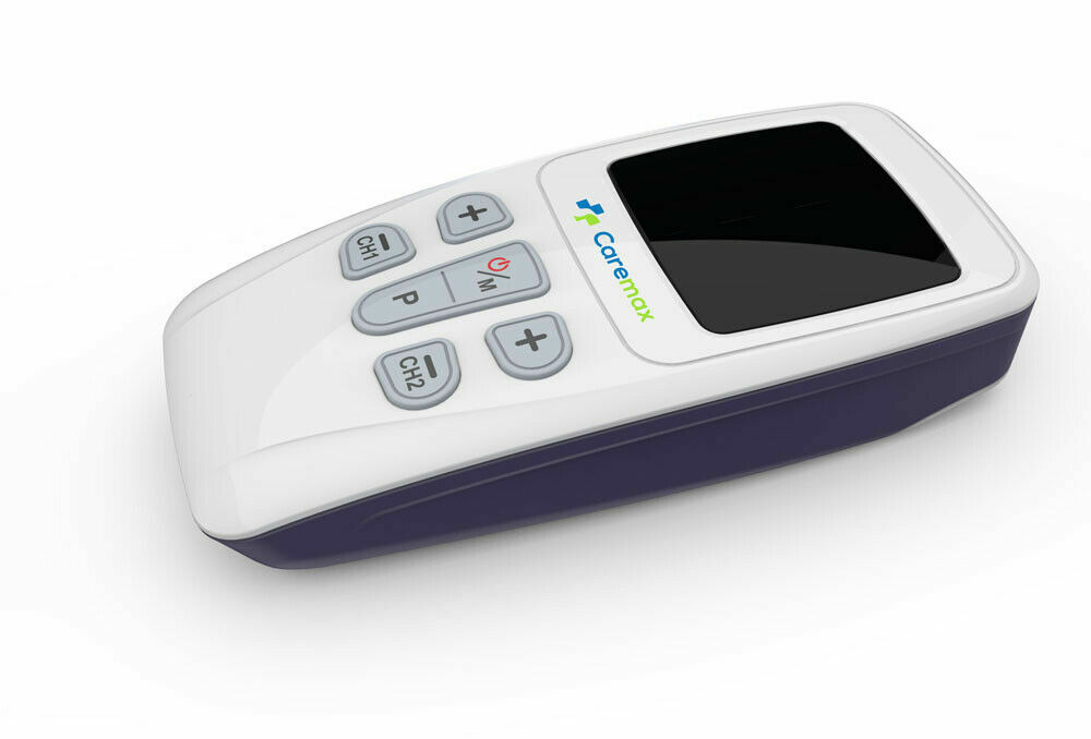 Dual Ch TENS Machine EMS Unit 3 in 1 Combo Pain Relief Massager w/ Extra Pads