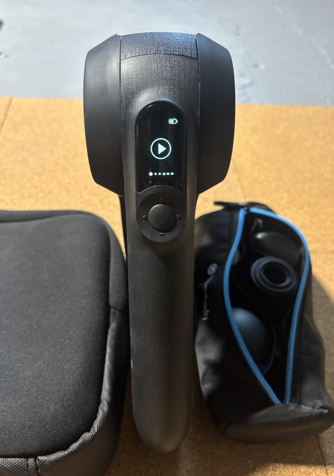 Theragun Pro 2023 + Six Heads, Soft Carrying Cases, Chargers, Original Packaging