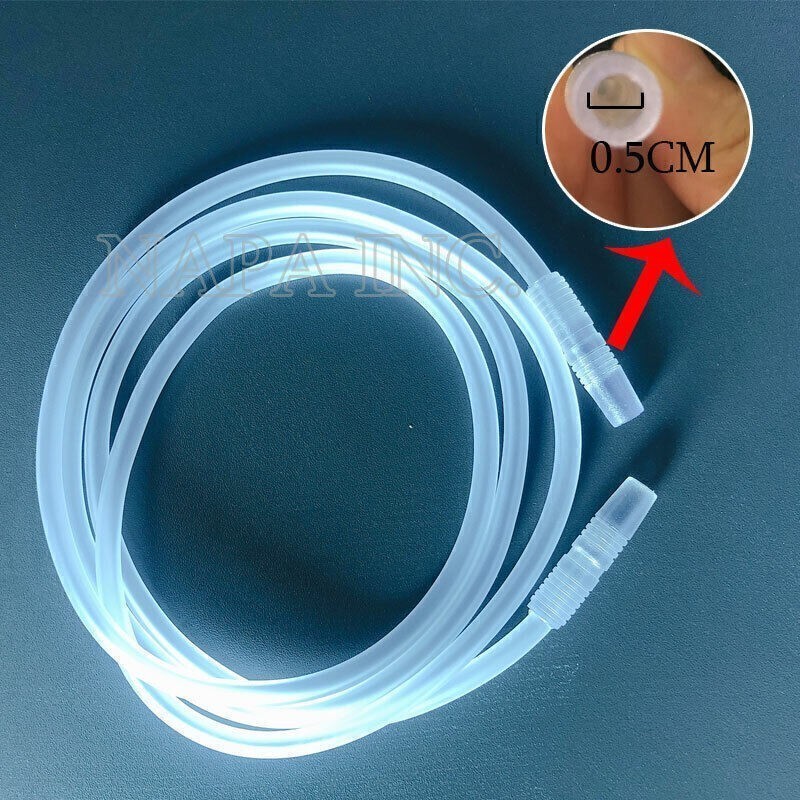 2PCS Replacement Straight Tubing Hose Tube For Vacuum Therapy Breast Machine