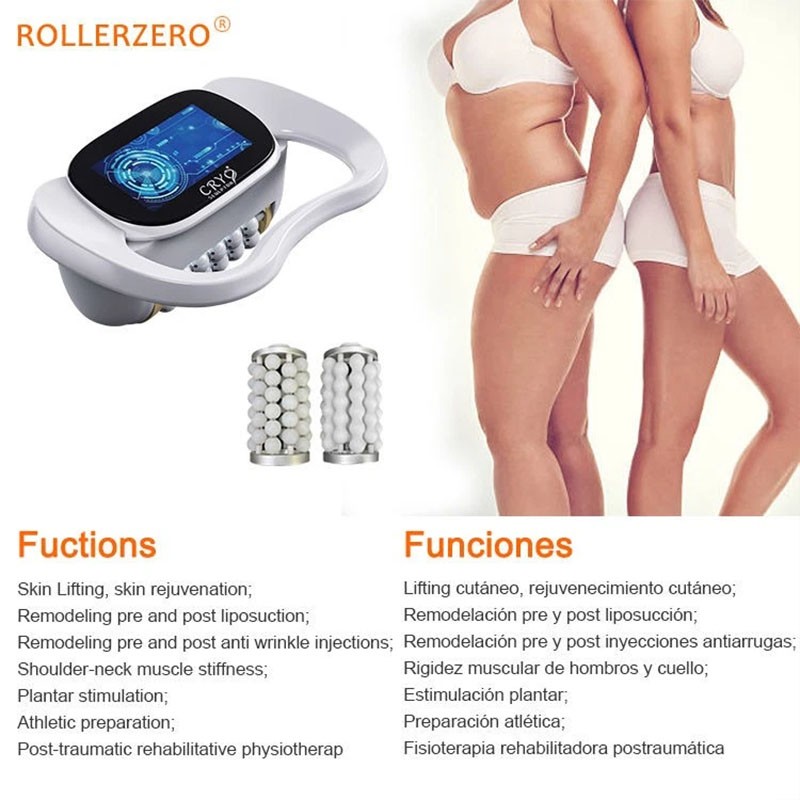 Handheld Roller Massage Body Slimming Machine Lymphatic Drainage Fat Removal