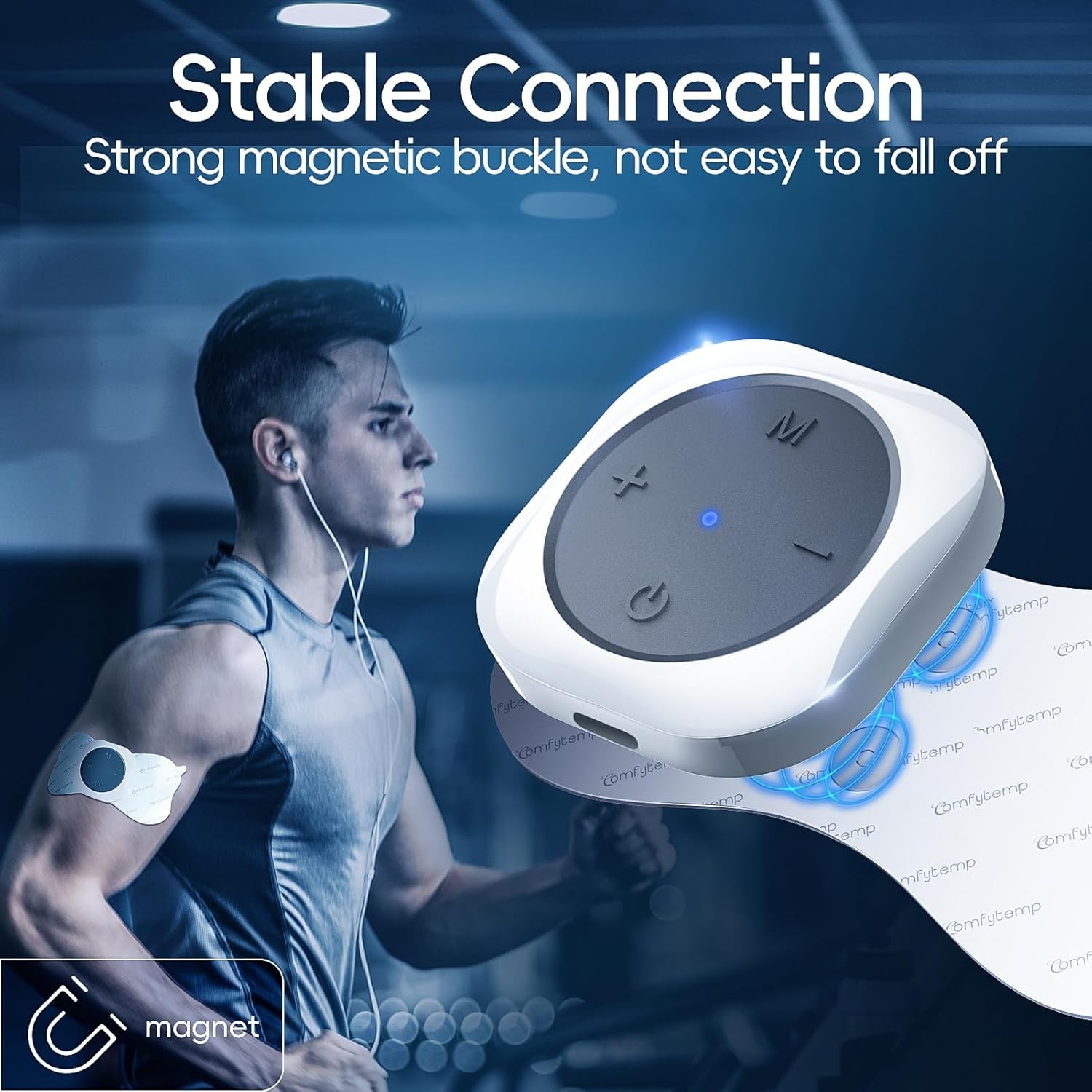 Wireless TENS Unit Machine for Pain Relief, FSA HSA Eligible TENS Unit Muscle…