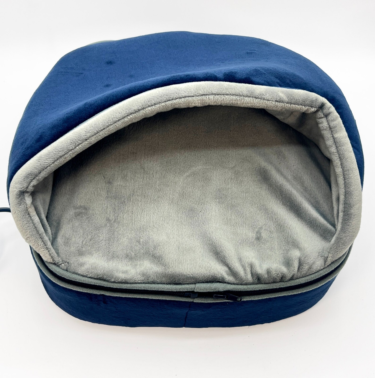 HoMedics Double Duty Shiatsu All-Over Heated Body Massager, Washable Blue Fleece